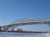 March 2003 The twin bridges in the sunshine.